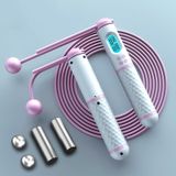  Dây / Không dây Phiên bản sử dụng kép dành cho sinh viên Bài tập thể dục Đếm thông minh Dây bỏ qua với trọng lượng tải (Trắng xanh) 