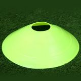  10 PCS Huấn luyện bóng đá Dấu hiệu Đĩa Hình nón Thiết bị huấn luyện bóng đá chướng ngại vật (Xanh huỳnh quang) 