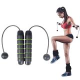  2 chiếc trong nhà ropless bỏ qua tập thể dục tập thể dục dây thừng (đen xanh) 