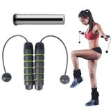  2 chiếc trong nhà ropless bỏ qua tập thể dục tập thể dục dây thừng (đen xanh) 