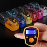  Máy đếm bước chân điện tử kỹ thuật số đa chức năng Calorie lành mạnh với kẹp eo, Bộ đếm nhẫn chất lượng cao với đèn LED, bộ đếm nhẫn đeo tay điện tử, giao màu ngẫu nhiên 