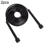  2 CÁI Bút có hình dạng Tay cầm nhỏ Dây nhảy cao su để tập thể dục (Màu đen) 