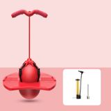  Trẻ em Bóng thăng bằng đàn hồi Đồ chơi Bóng nảy Bóng nảy (Tay cầm có thể tháo rời mục đích kép (Màu vàng)) 