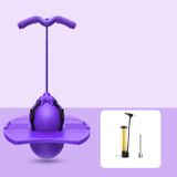  Trẻ em Bóng thăng bằng đàn hồi Đồ chơi Bóng nảy Bóng nảy (Tay cầm có thể tháo rời mục đích kép (Màu vàng)) 
