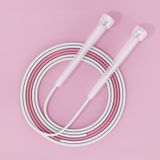  2 chiếc trẻ em tốc độ bỏ qua dây thể thao, phong cách: 2 phần 2,4m (hồng trắng) 