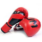  NW-036 Găng tay đấm bốc dành cho người lớn Găng tay huấn luyện chuyên nghiệp Găng tay chiến đấu Găng tay chiến đấu Muay Thái, Cỡ: 6oz (Đen) 