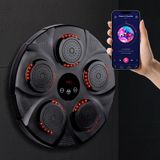  Máy đấm bốc âm nhạc Bluetooth Boxing Huấn luyện viên thể hình treo tường Bao cát Sanda (Đỏ nhạt trắng) 