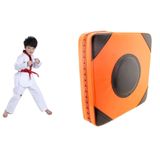  Da giả hai màu Da vuông Đào tạo đấm bốc Tắm mục tiêu, Đặc điểm kỹ thuật: 40x40x10 (Dán ma thuật) (Đỏ Đen) 