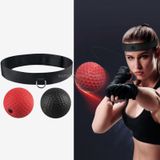  Phản ứng tốc độ Boxing gắn trên đầu Ball Home Fighting Venting Ball, Đặc điểm kỹ thuật: 20g Quả bóng đen + 85g bóng đỏ 