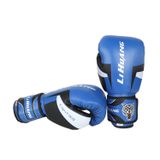  Găng tay đấm bốc thể hình LIHUANG S1 Găng tay tập luyện Sanda dành cho người lớn, Kích thước: 10oz (Đen) 