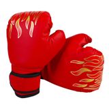  1 đôi Găng tay đấm bốc trẻ em Fitness Fighting Boxing Găng tay, Kích thước: Trẻ em Ngọn lửa nhỏ (Xanh dương) 