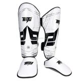  MTB SJ-004B Vật lộn tự do Thái Quyền anh Taekwondo Thiết bị bảo hộ làm dày chân, Kích thước: L (Đỏ) 