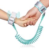  Happywalk Kids Safety Anti Lost Wrist Link Traction Rope with Induction Lock, Chiều dài: 2m (Xanh bạc hà) 