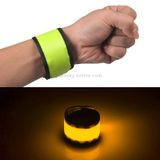  Đèn LED phát sáng Vòng tròn vỗ nhẹ ngoài trời Thể thao Vòng tay, Lớn, Kích thước: 35 * 4cm (Xanh lam) 