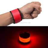  Đèn LED phát sáng Vòng tròn vỗ nhẹ ngoài trời Thể thao Vòng tay, Lớn, Kích thước: 35 * 4cm (Xanh lam) 