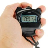  Đồng hồ bấm giờ PS50 Chronograph chuyên nghiệp Máy đếm thời gian thể thao LCD kỹ thuật số cầm tay có dây đeo 