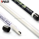  PGM 2 PCS Golf Alignment Sticks Que thực hành hỗ trợ đào tạo bằng sợi thủy tinh để hướng bóng chính xác (Màu: Đỏ Kích thước: Không có gói) 