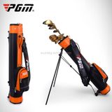  PGM Golf Công suất lớn Túi nylon + PU có giá đỡ cho nam và nữ (Đen đỏ) 