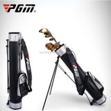  PGM Golf Công suất lớn Túi nylon + PU có giá đỡ cho nam và nữ (Đen đỏ) 