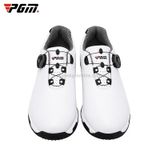  PGM Golf Giày thể thao khóa xoay thoáng khí Giày thể thao ngoài trời cho nam (Màu: Trắng xanh Size: 43) 