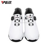  PGM Golf Giày thể thao khóa xoay thoáng khí Giày thể thao ngoài trời cho nam (Màu: Trắng xanh Size: 43) 