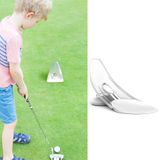  2 chiếc Golf Putting Thực hành Huấn luyện viên Putting trong nhà hoặc ngoài trời (Cam) 