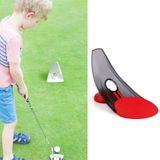  2 chiếc Golf Putting Thực hành Huấn luyện viên Putting trong nhà hoặc ngoài trời (Cam) 