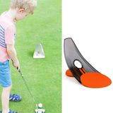  2 chiếc Golf Putting Thực hành Huấn luyện viên Putting trong nhà hoặc ngoài trời (Cam) 