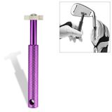  2 PCS Golf Grooving Head Sharpening Dụng cụ hợp kim hình nêm mạnh (Xanh lam) 
