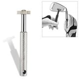  2 PCS Golf Grooving Head Sharpening Dụng cụ hợp kim hình nêm mạnh (Xanh lam) 