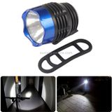  Đi xe đạp Q5 LED 3 chế độ Đèn pha Đèn pha Đèn pha Đèn pha Chống thấm nước cho Xe đạp leo núi (Đỏ đen) 