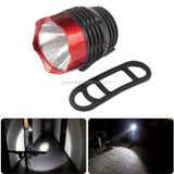  Đi xe đạp Q5 LED 3 chế độ Đèn pha Đèn pha Đèn pha Đèn pha Chống thấm nước cho Xe đạp leo núi (Đỏ đen) 