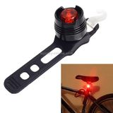  Nhôm Xe đạp Đi xe đạp Phía trước Đuôi xe Mũ bảo hiểm Đỏ Trắng Đèn Flash Đèn LED Cảnh báo An toàn Đèn Cảnh báo Đi xe đạp Thận trọng Ánh sáng Không thấm nước (Đèn Đỏ Vỏ Trắng) 