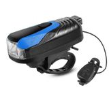  West Biking Xe đạp Light Cưỡi Loa Đèn USB Mountain Bike Glare Xe phía trước (Đen) 