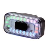  BF-913 Có thể sạc lại 60 Lumen Đèn nhiều màu sắc Xe đạp Xe đạp Đèn đuôi Mũ bảo hiểm Đèn cảnh báo 