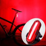  AQY-096 IPX4 Có thể sạc lại USB có thể sạc lại Đèn hậu LED một màu cho xe đạp (Đỏ) 