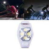  Đa chức năng Xe đạp ngoài trời Chạy cảnh báo Đèn xe đạp Đèn hậu LED Light Light (Đỏ) 