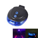  Xe đạp Đèn LED đỏ Đèn chiếu sáng ban đêm Xe đạp leo núi Đèn hậu Đèn hậu MTB Cảnh báo an toàn cho xe đạp Đèn sau Đèn chiếu sáng bằng xe đạp (Xanh lam) 