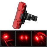  Đèn hậu LED có thể sạc lại USB cho xe đạp (Ánh sáng trắng) 