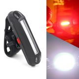  2 PCS LED có thể sạc lại Đèn cảnh báo xe đạp Dải đèn (Ánh sáng trắng OPP) 