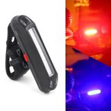 2 PCS LED có thể sạc lại Đèn cảnh báo xe đạp Dải đèn (Ánh sáng trắng OPP) 