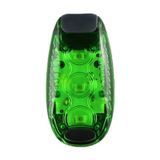  3 chiếc Đêm đi xe đạp ngoài trời Chạy ấm ánh sáng Xe đạp Đèn đuôi, Màu sắc: 5 LED xanh 