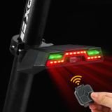  West Biking Mountain Bike Điều khiển từ xa không dây USB Sạc cảnh báo Đèn cảnh báo (Đèn hậu điều khiển từ xa) 