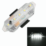  Đèn hậu LED có thể sạc lại USB cho xe đạp (Ánh sáng trắng) 