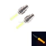  Đèn lốp bánh xe 2 PCS có pin cho ô tô / xe máy / xe đạp (Đèn xanh) 