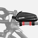  WILD MAN EX Túi trước chống thấm nước MTB Bộ điện thoại di động Túi đựng xe đạp Phụ kiện đi xe 