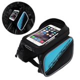  BaseCamp BC-301 Túi đựng điện thoại dành cho xe đạp Xe đạp leo núi Phía trước Khung trên cùng Tay lái Túi có cửa sổ trong suốt & tấm che nắng cho điện thoại thông minh 16 * 8cm trở xuống (Xanh lá cây) 