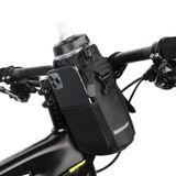  Rhinowalk RK9105 Tay lái xe đạp Túi đựng nước Túi điện thoại (Đen) 