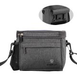  Bánh xe UP 4,5L Túi trước cho xe đạp đa chức năng, Kiểu dáng: Màu xám đậm thông thường 