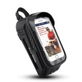  Túi đi xe đạp phía trước Túi phía trước TPU Hard Shell cưỡi chùm tia phía trước (màu xanh lá cây huỳnh quang) 